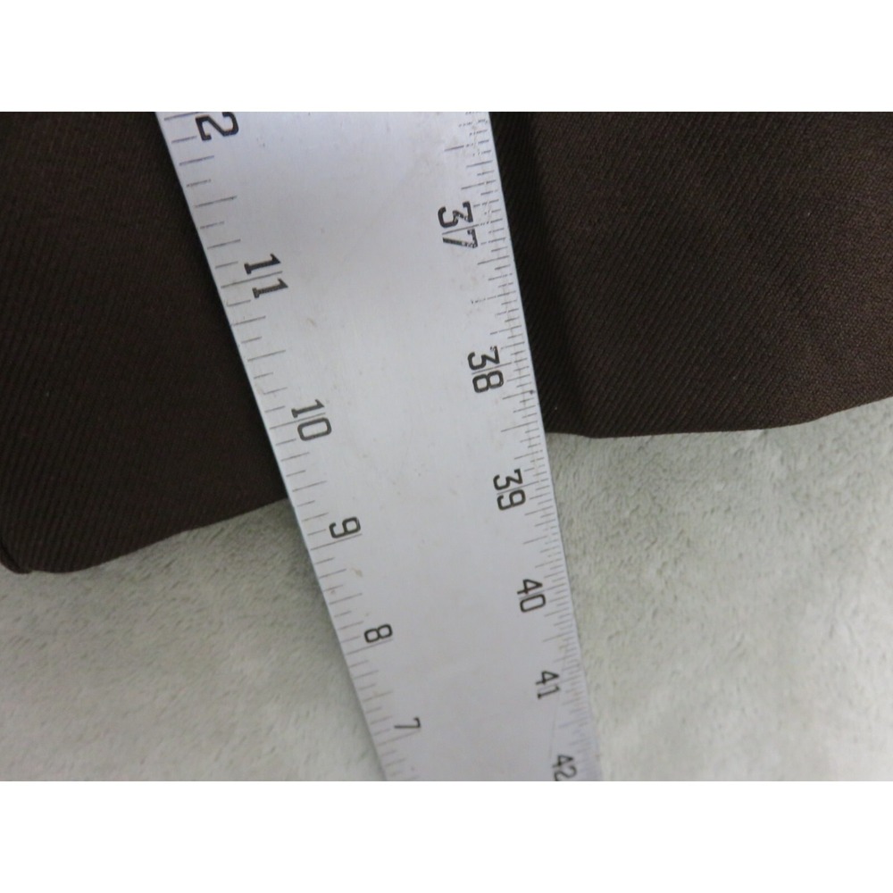 Alfred Dunner Classics Brown Elastic Waist Pants 22W Proportioned Short 9200 - Picture 3 of 10